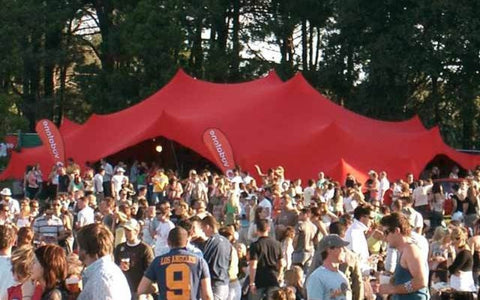 Bedouinflex stretch tent red