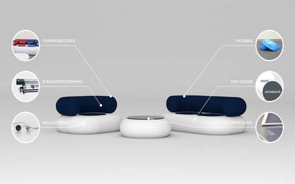 AXION Chillout Inflatable Event Furniture