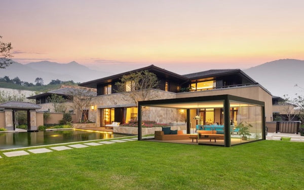 Eclettica hard roofed outdoor Gazebo