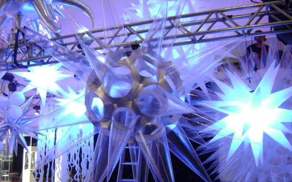 Custom inflatable hanging stars