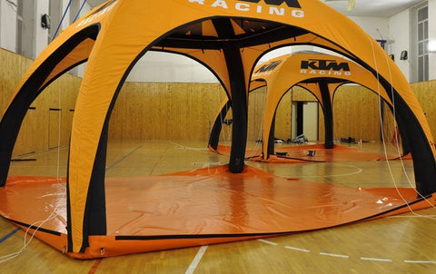 PVC fabric flooring / ground sheets