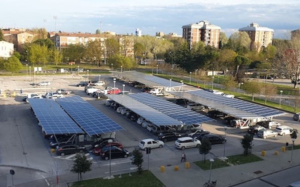 Adaptable electric charging solar powered carports