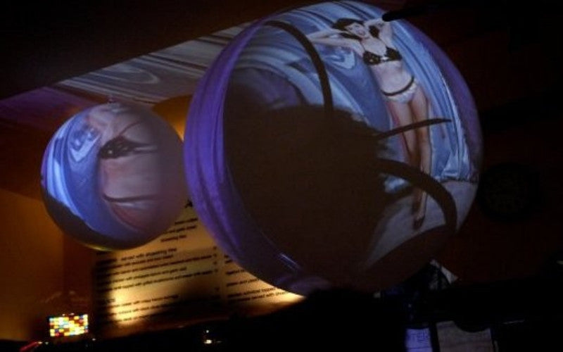 Projection Sphere Inflatable 2.3 PROMOTIONAL INFLATABLE STRUCTURES - AU Stretch tents