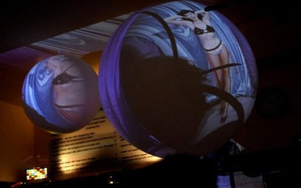 Projection onto inflatable spheres