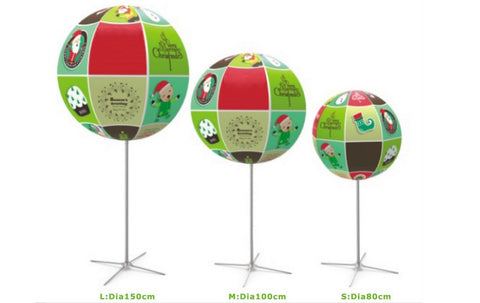 Standing Tripod Inflatable Sphere