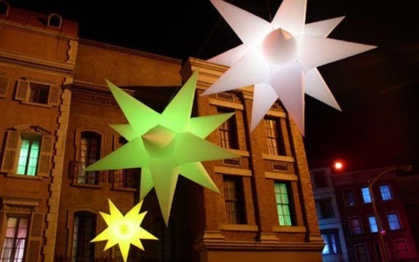 Inflatable 12 point stars