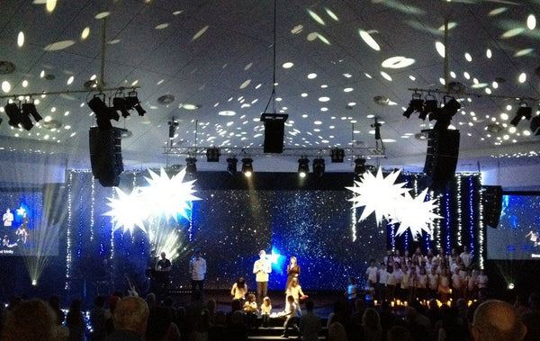 inflatable 31 point stars